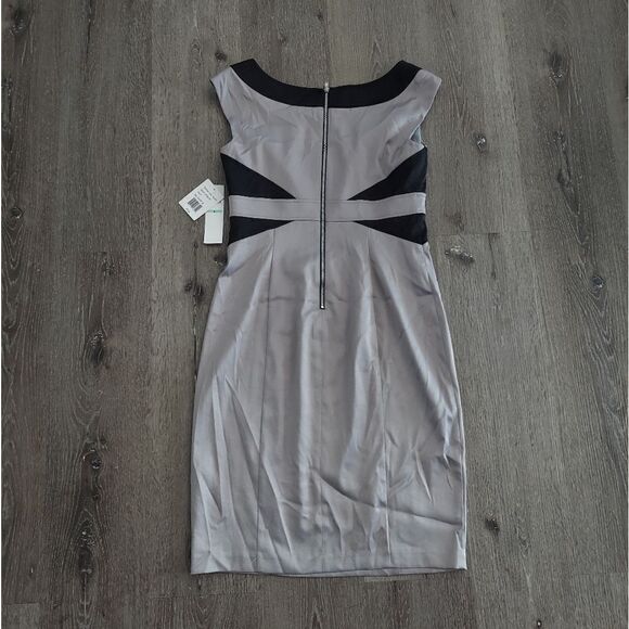 NEW London Style Black Gray Formal Business Dress 8 - Picture 4 of 9